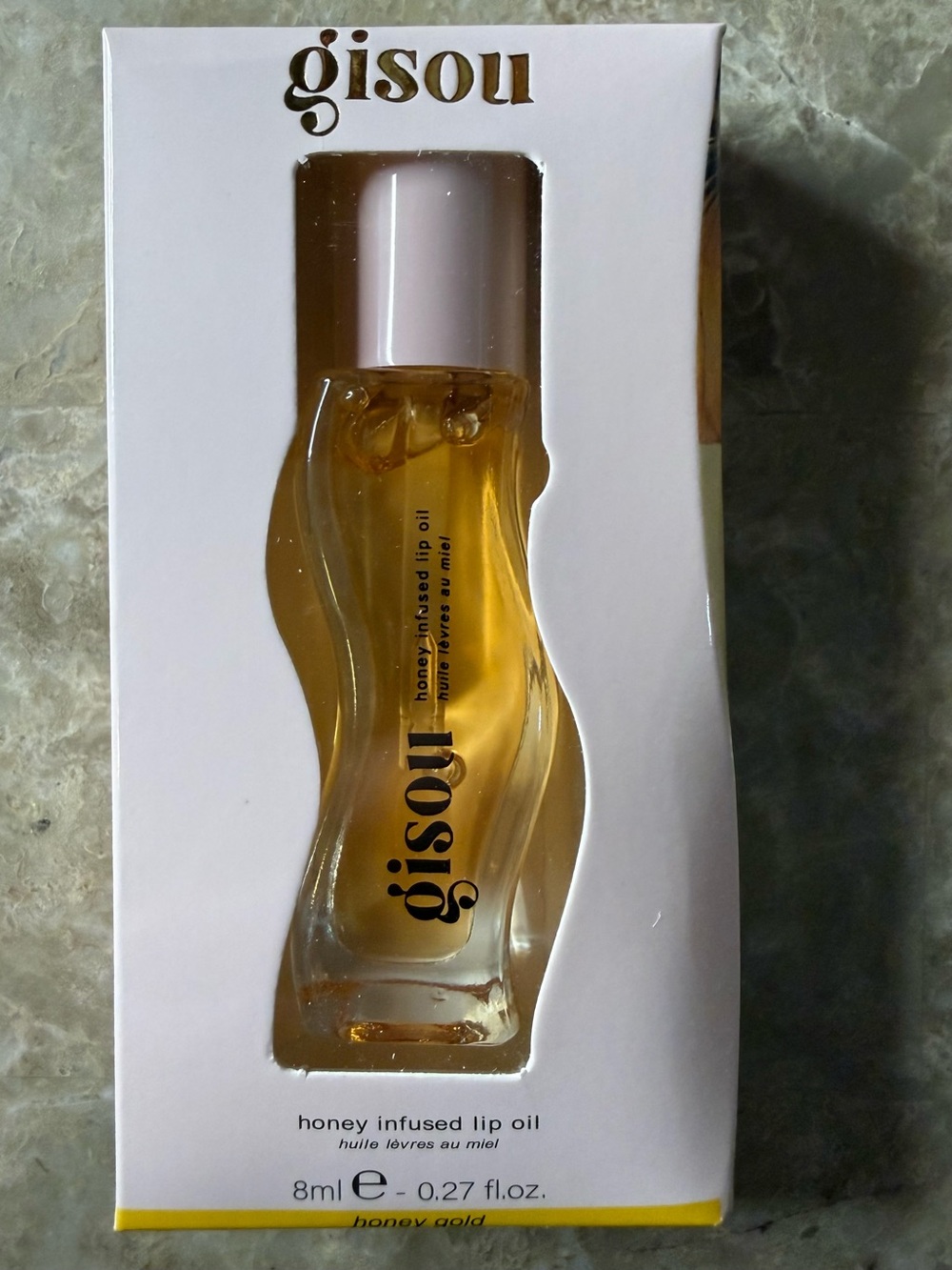 💋3-$36💋Gisou Honey Infused Lip Oil - Honey Gold